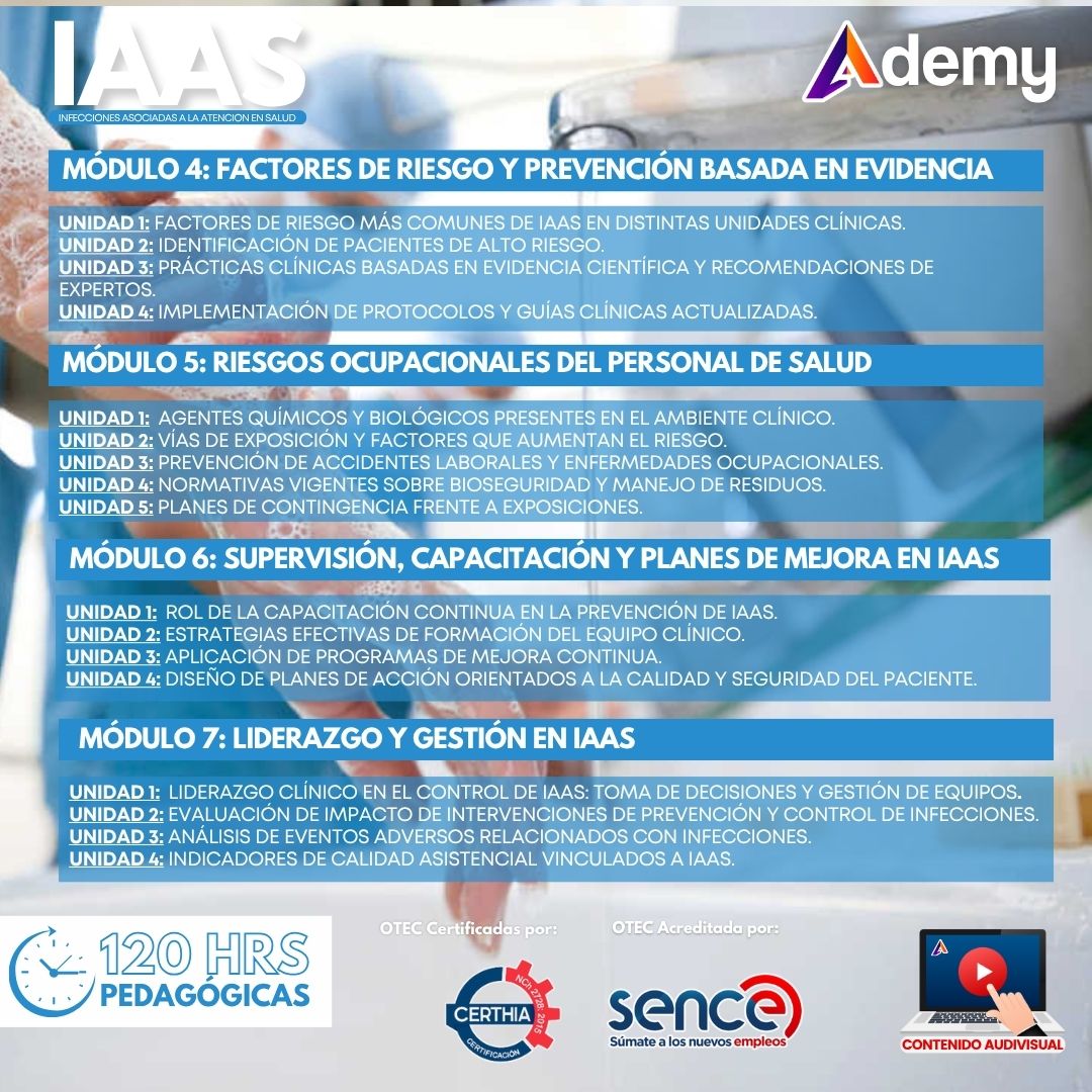 INFECCIONES ASOCIADAS A LA ATENCIÓN EN SALUD (IAAS 120 HRS) - Imagen 3