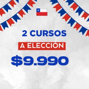 Pack de 2 cursos a elección