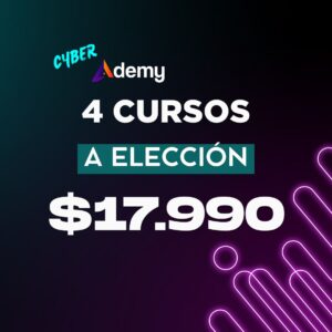 Pack de 4 cursos a elección