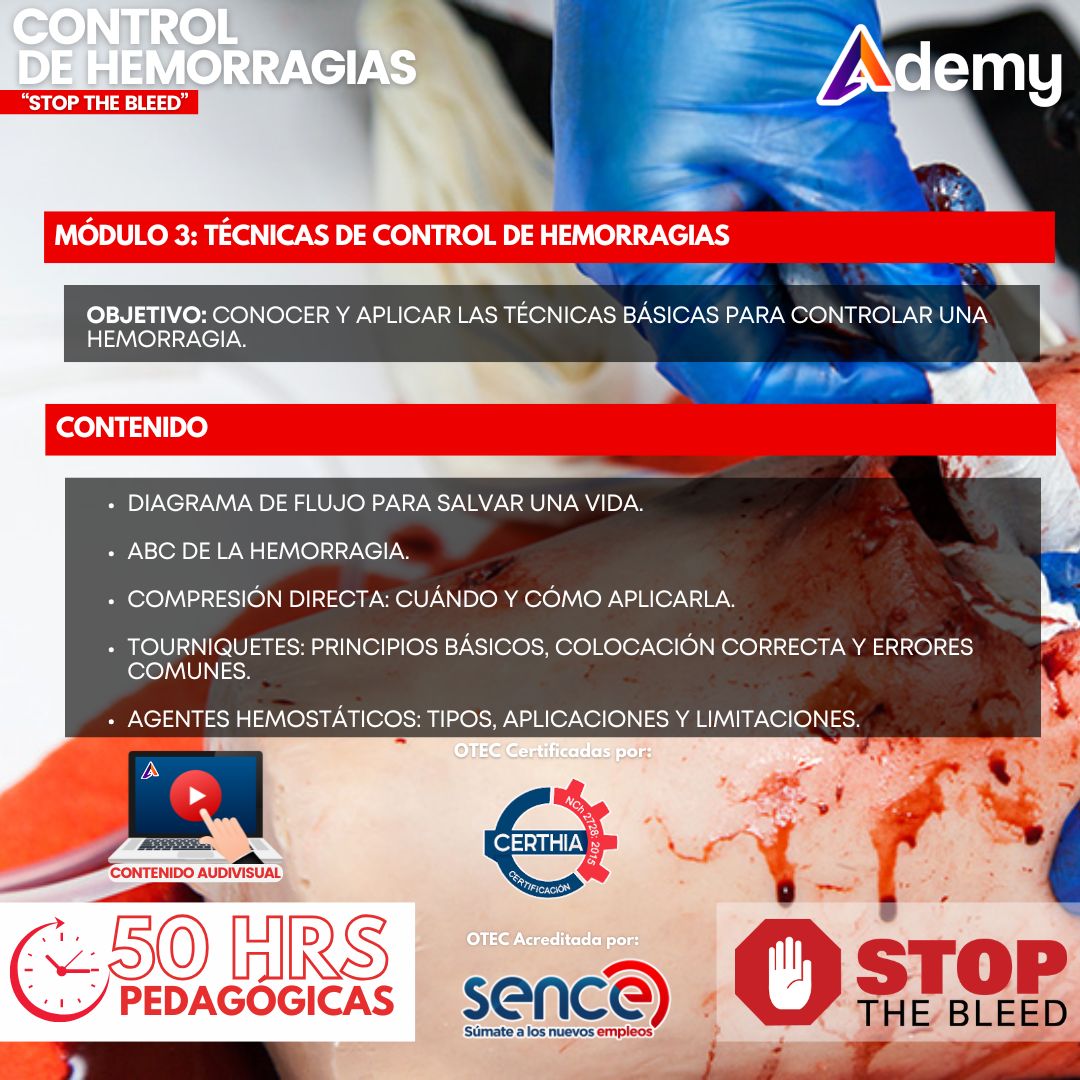 CONTROL DE HEMORRAGIAS - Stop the Bleed - Imagen 4