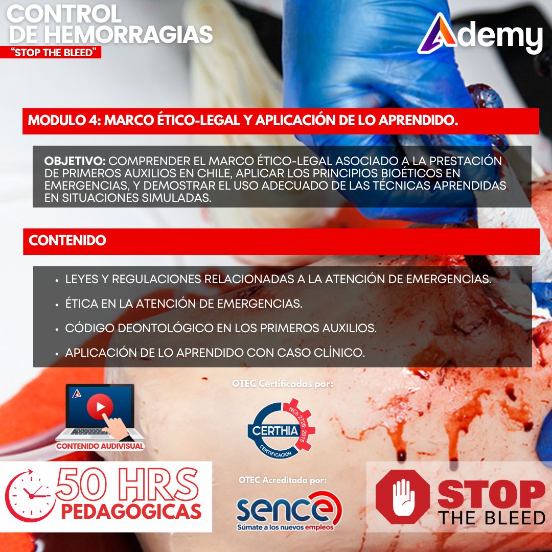 CONTROL DE HEMORRAGIAS - Stop the Bleed - Imagen 5