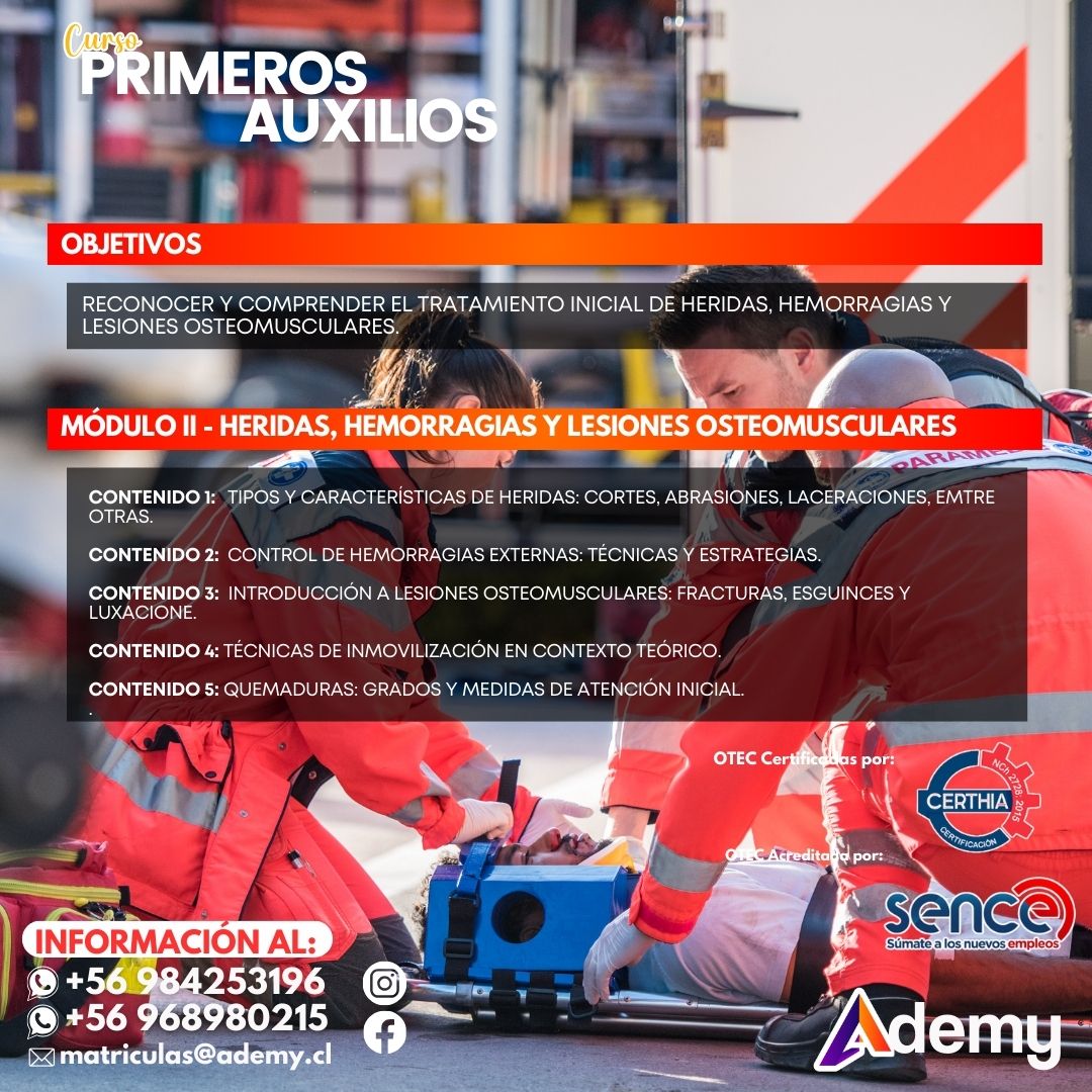CURSO PRIMEROS AUXILIOS - Imagen 3