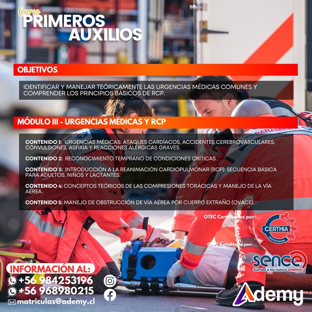 CURSO PRIMEROS AUXILIOS - Imagen 4