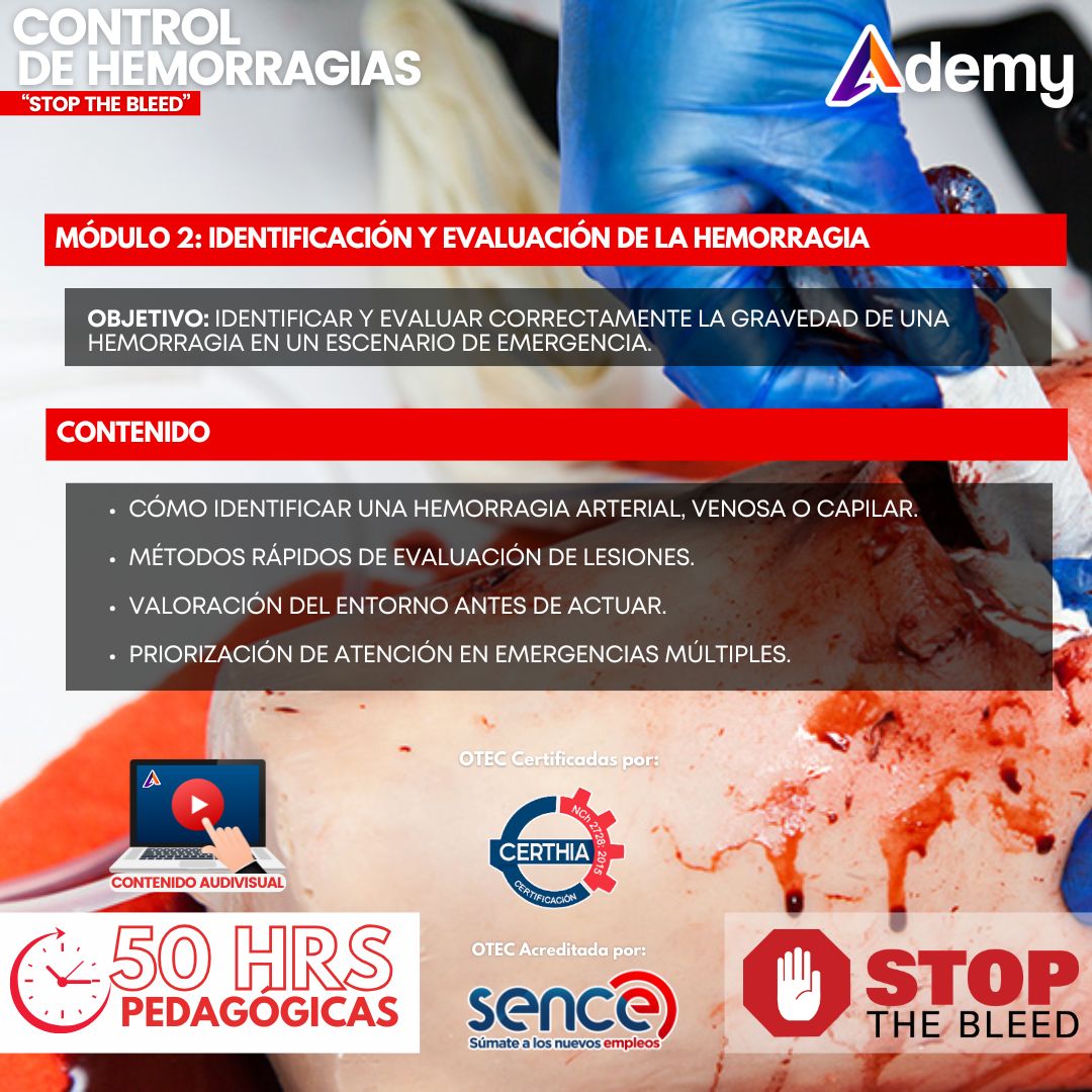CONTROL DE HEMORRAGIAS - Stop the Bleed - Imagen 3