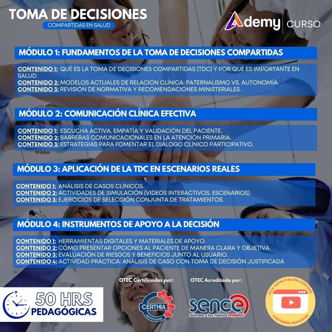 TOMA DE DECISIONES COMPARTIDAS EN SALUD
