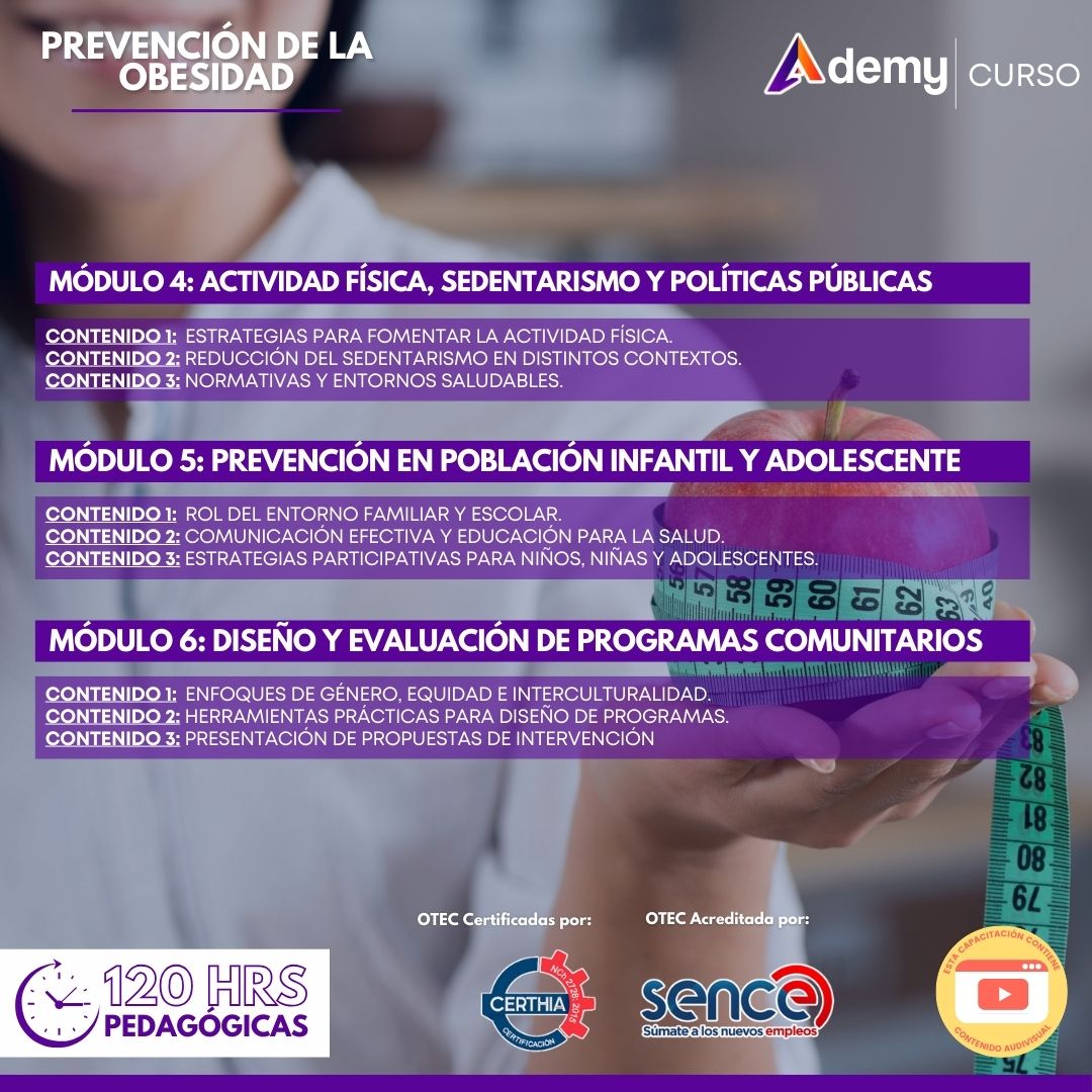 PREVENCIÓN DE LA OBESIDAD - Imagen 3
