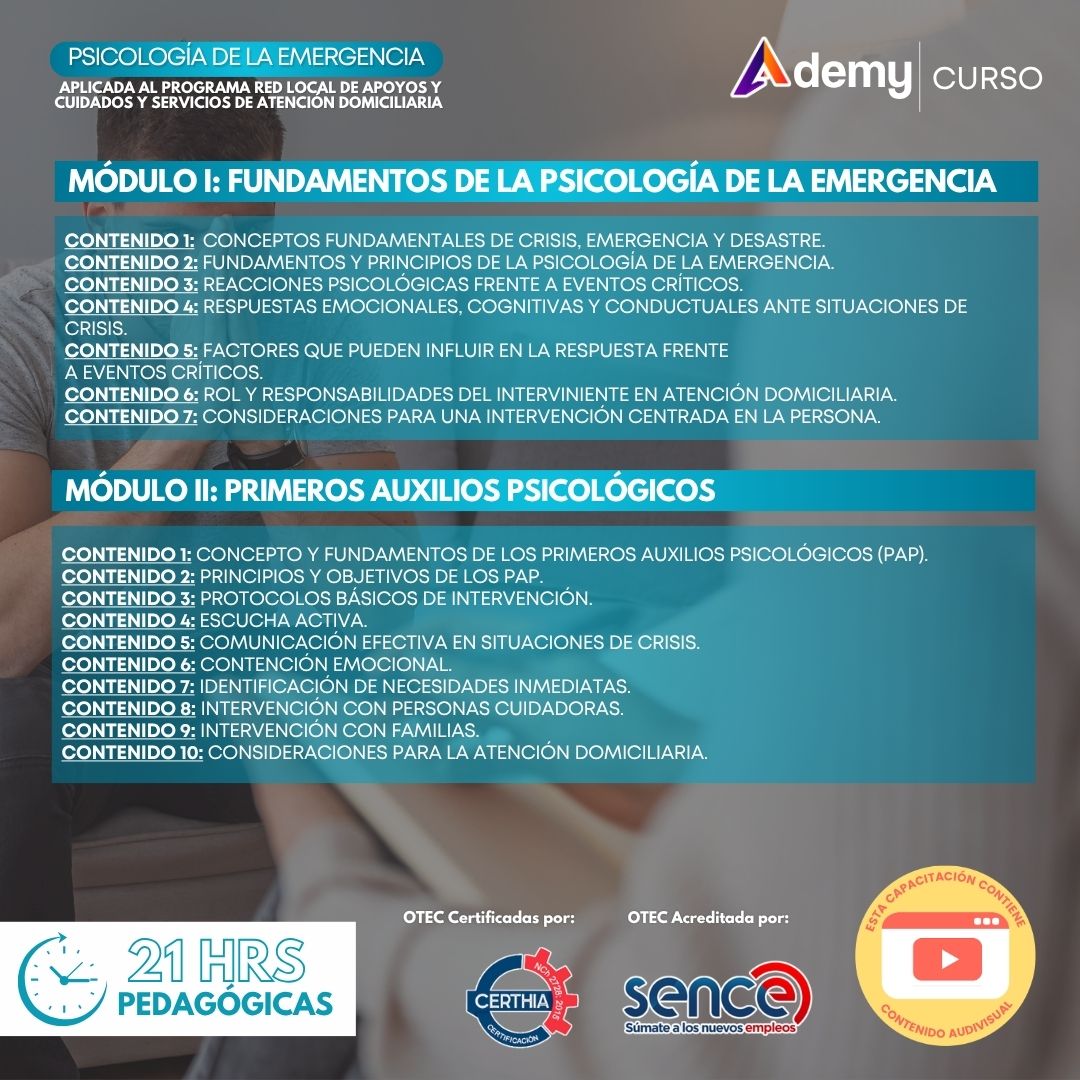 PSICOLOGÍA DE LA EMERGENCIA - Imagen 2