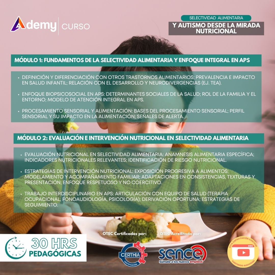 SELECTIVIDAD ALIMENTARIA Y AUTISMO
